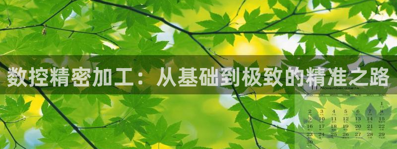 天辰娱乐 231639：数控精密加工：从基础到极致的精准之路